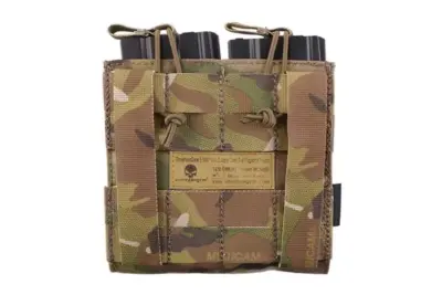 Podwójna ładownica Open Top na magazynki M4/M16 + pistoletowe - Multicam - obrazek 2