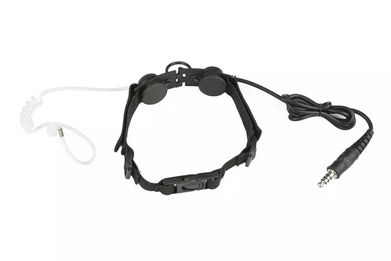 Laryngofon taktyczny - przezroczysty DRA-31-011131-00 asgbox.pl asgbox.pl - Laryngofon taktyczny - przezroczysty