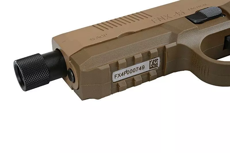 Replika pistoletu FN FNX .45 - tan CYB-02-008456-00 asgbox.pl asgbox.pl - Replika pistoletu FN FNX .45 - tan