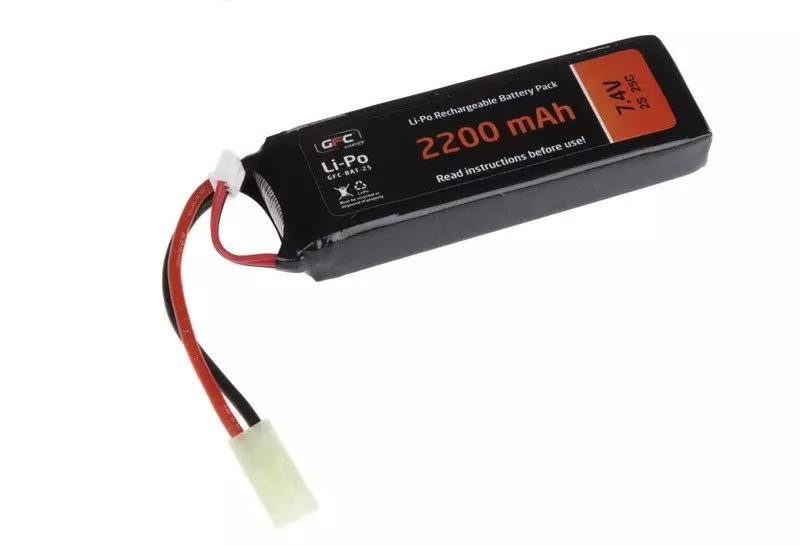 Akumulator LiPo 7,4V 2200mAh 25/50C GFE-06-003350-00 asgbox.pl asgbox.pl - Akumulator LiPo 7