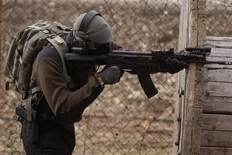 Replika celownika kolimatorowego typu LED RMR - czarna AMO-10-013661-00 asgbox.pl asgbox.pl - Replika celownika kolimatorowego typu LED RMR - czarna