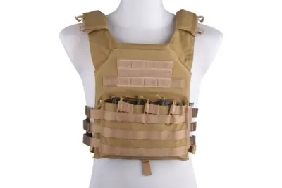 Kamizelka taktyczna Rush Plate Carrier - tan - obrazek 2