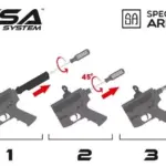 asgbox.pl - Replika karabinka RRA SA-E13 EDGE™ ASTER™ V2 Custom - czarna