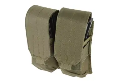 asgbox.pl - Podwójna ładownica na magazynki M4/M16 - oliwkowa