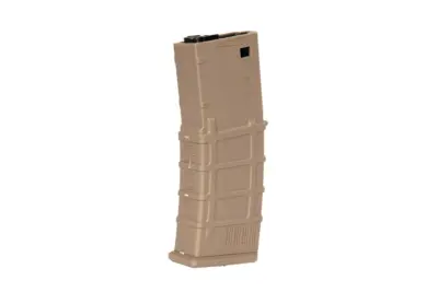 asgbox.pl - Polimerowy magazynek hi-cap 300 kulek do replik M4/M16 - tan
