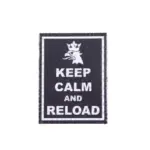 asgbox.pl - Naszywka IR - Keep Calm - czarna