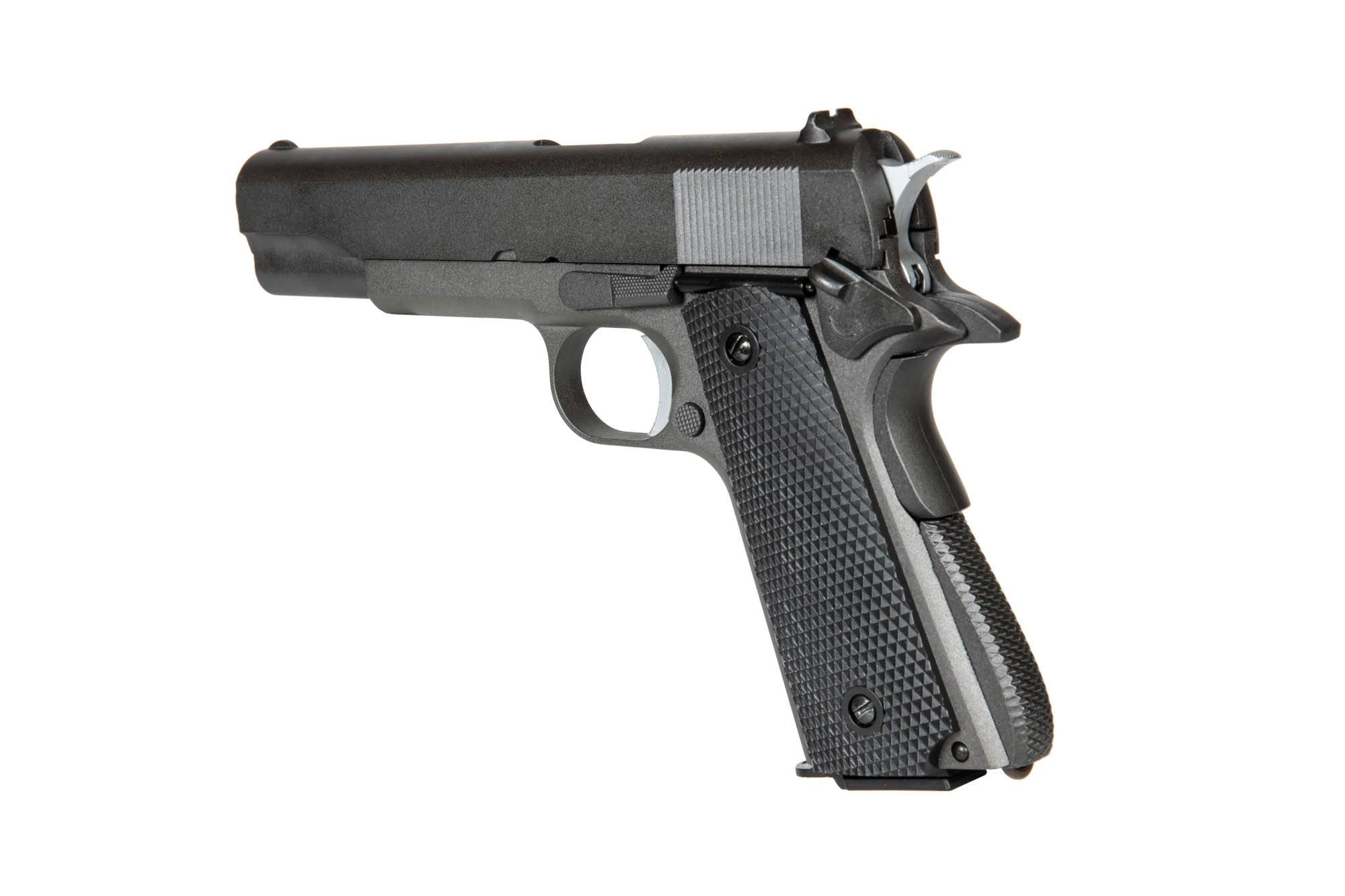 Replika pistoletu G198 (CO2) - szara OD-G-WEL-02-019746-00 asgbox.pl asgbox.pl - Replika pistoletu G198 (CO2) - szara