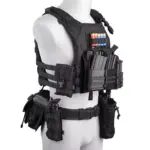 asgbox.pl - Kamizelka taktyczna Rush Plate Carrier - czarna