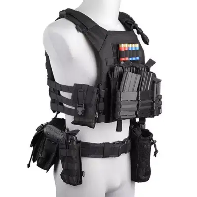 asgbox.pl - Kamizelka taktyczna Rush Plate Carrier - czarna