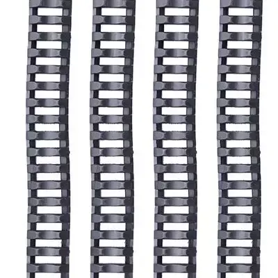 asgbox.pl - Zestaw osłon na szyny RIS - czarny