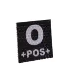 asgbox.pl - Naszywka IR z grupą krwi: 0 POS
