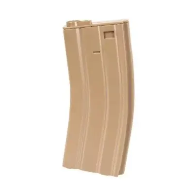 asgbox.pl - Magazynek low-cap 70 kulek do replik typu M4/M16 - tan