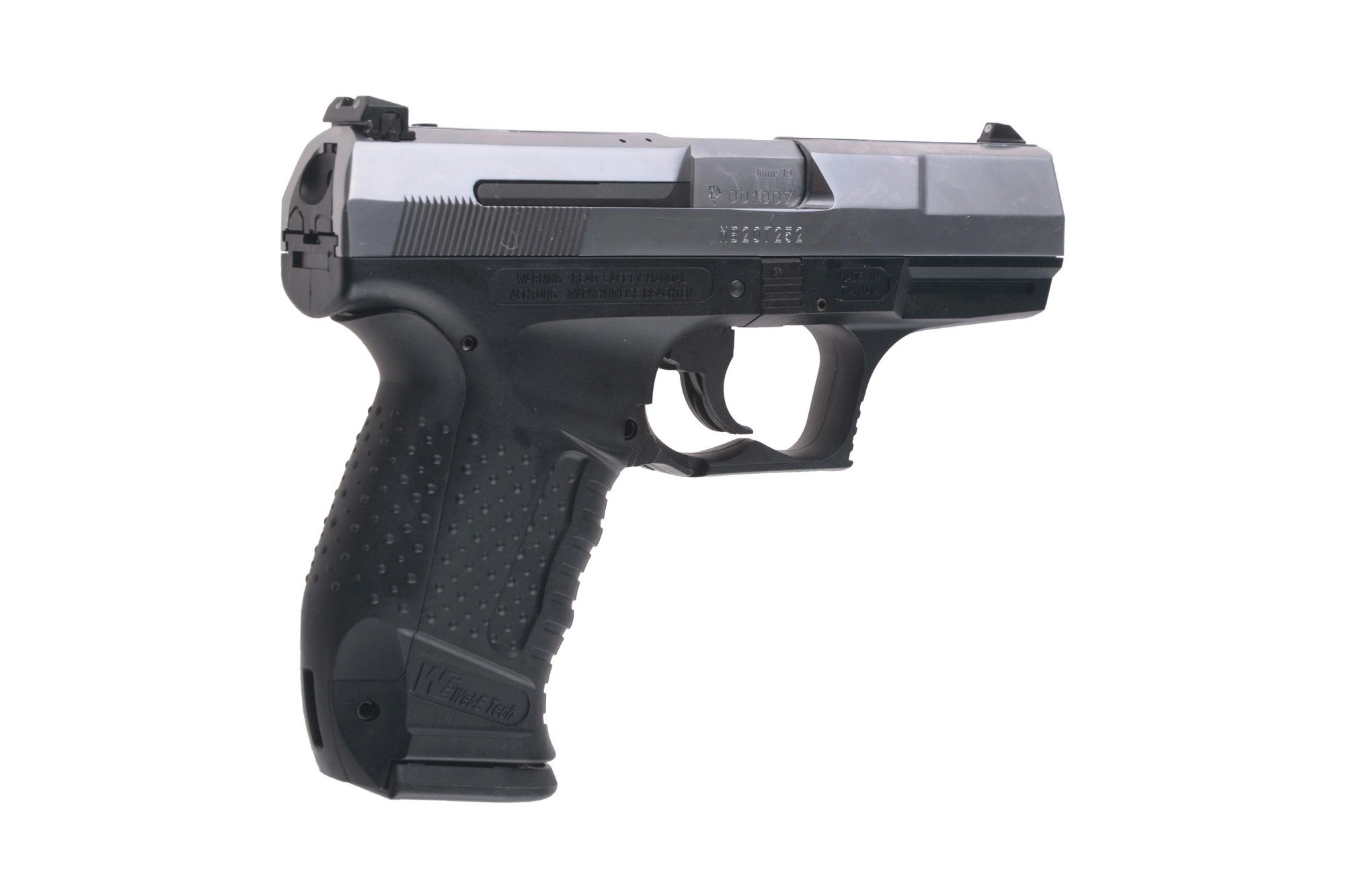 Replika pistoletu GBB E99 - srebrna OD-G-WET-02-021235-00 asgbox.pl asgbox.pl - Replika pistoletu GBB E99 - srebrna