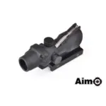 asgbox.pl - Replika lunety ACOG 4X32C (z atrapą światłowodu) - czarna