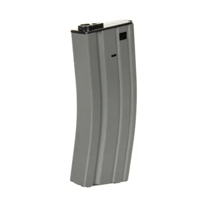 asgbox.pl - Magazynek mid-cap 150 kulek do replik M4/M16 - szary