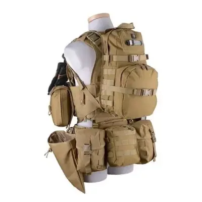 Alternative view of Kamizelka taktyczna typu Plate Carrier - tan