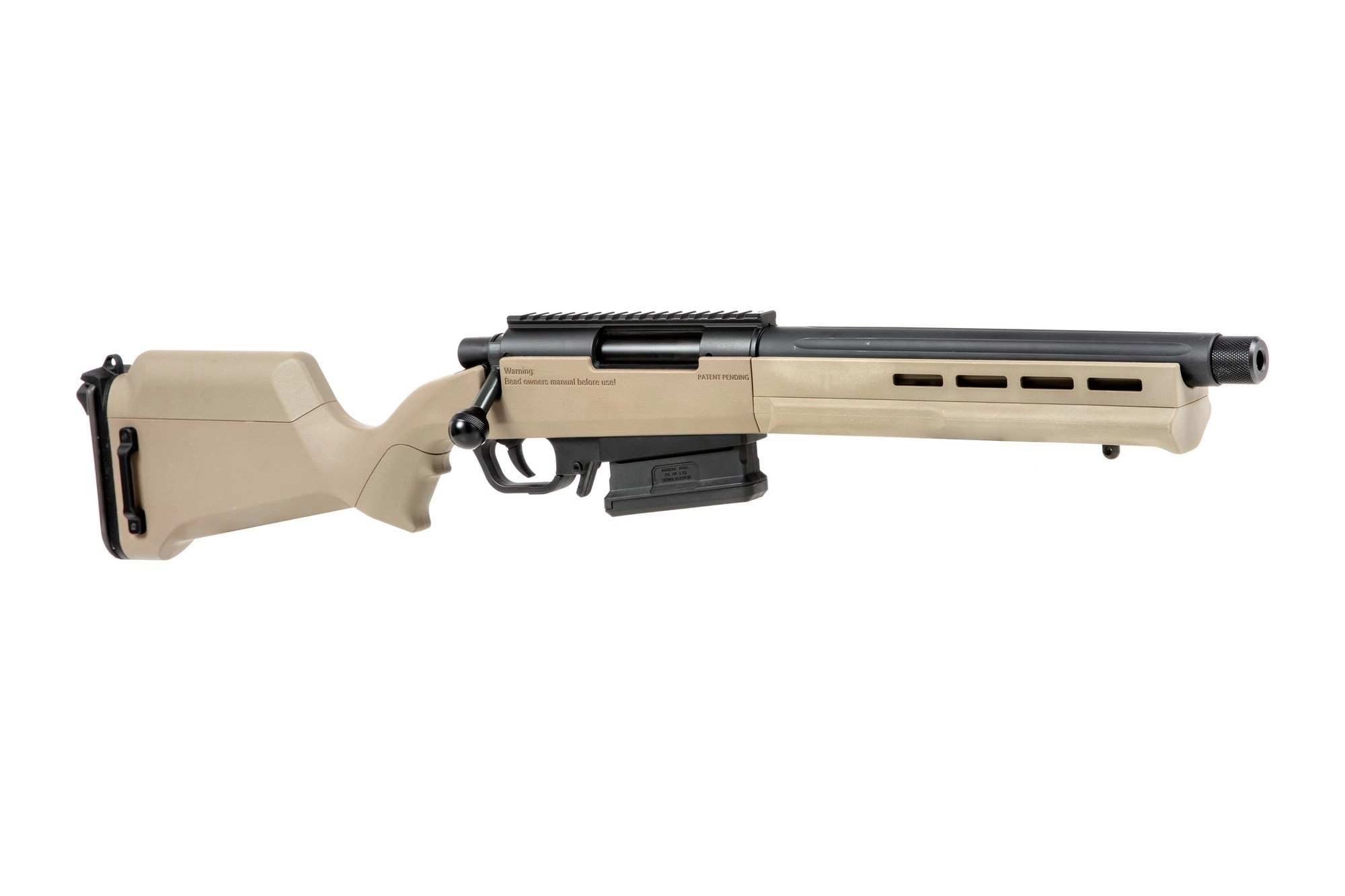 Replika karabinu snajperskiego AS02 Striker - Dark Earth AMB-03-025114-00 asgbox.pl asgbox.pl - Replika karabinu snajperskiego AS02 Striker - Dark Earth