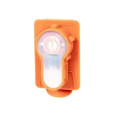 asgbox.pl - Marker elektroniczny Lightbuck Card Button - pomarańczowy (czerwone światło)