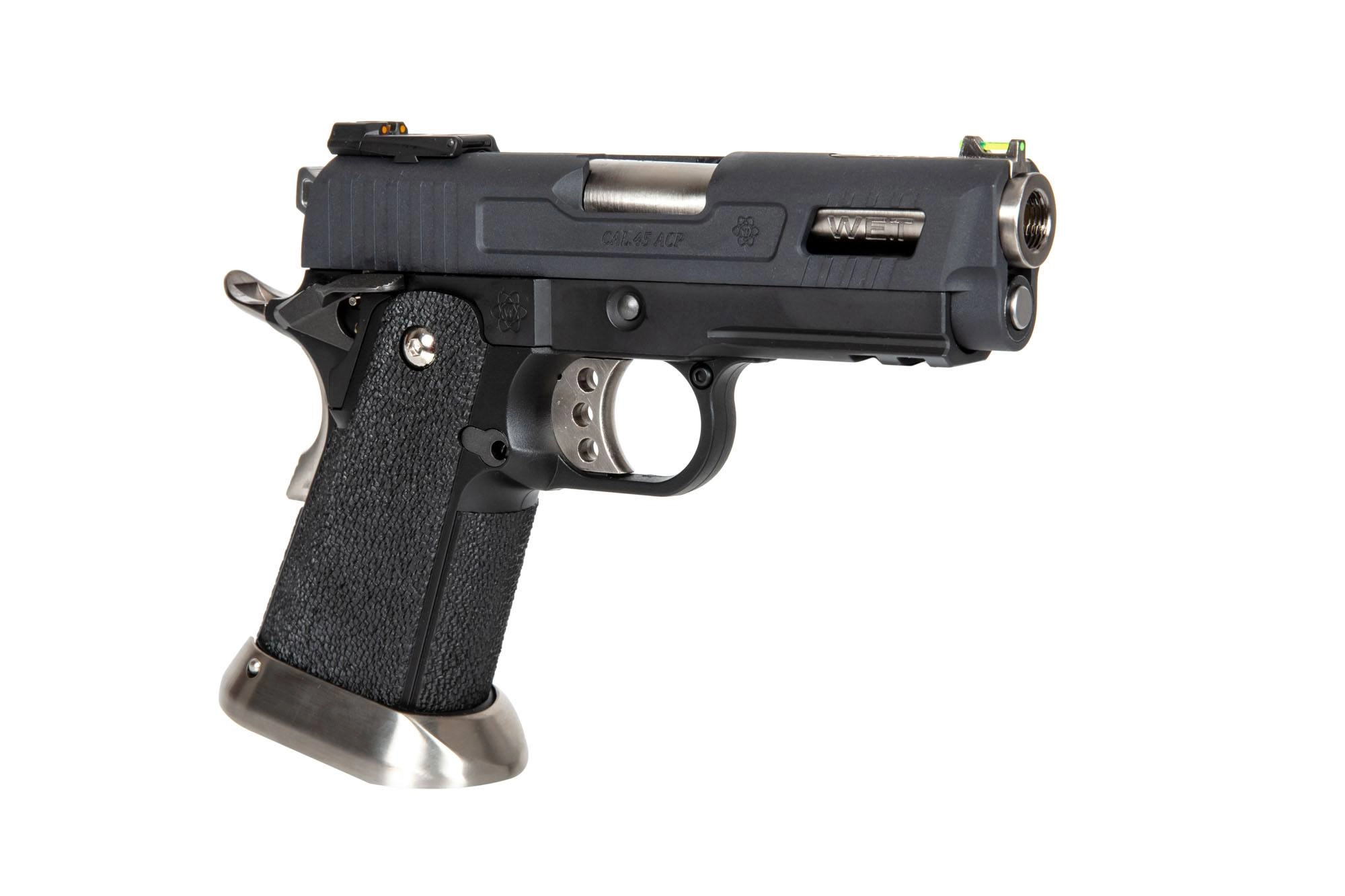 Replika pistoletu Hi-Capa 3.8 Force "Velociraptor" (Full Auto) - czarna OD-G-WET-02-029571-00 asgbox.pl asgbox.pl - Replika pistoletu Hi-Capa 3.8 Force "Velociraptor" (Full Auto) - czarna