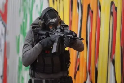 Kamizelka taktyczna Rush Plate Carrier - czarna - obrazek 2