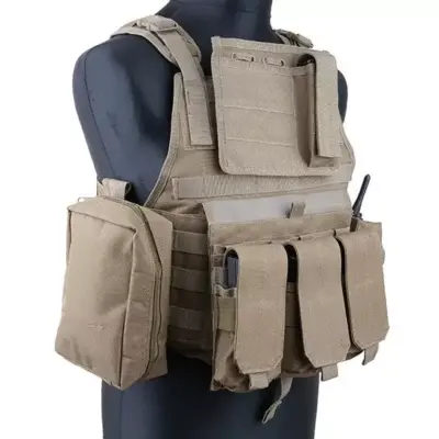 asgbox.pl - Kamizelka typu Plate Carrier - coyote
