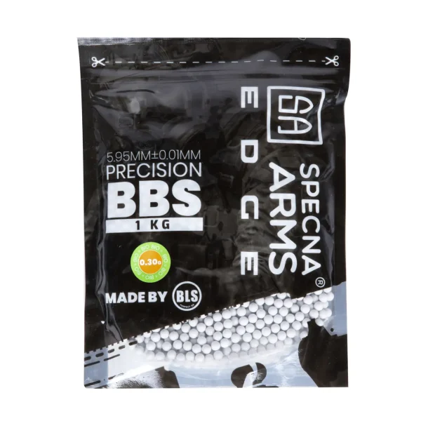 asgbox.pl - Kulki precyzyjne Specna Arms EDGE™ BIO 0.30g - 1kg - białe