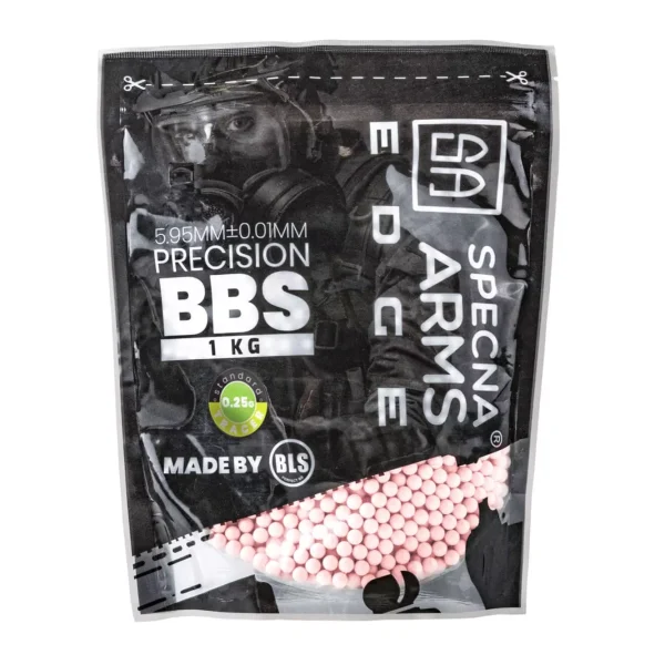 asgbox.pl - Kulki precyzyjne Specna Arms EDGE™ Tracer 0.25g - 1kg - czerwone