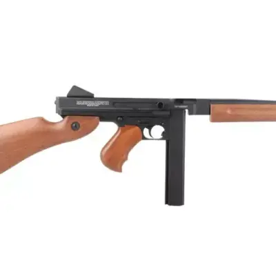 Replika pistoletu maszynowego M1A1 Thompson CYB-01-011644-00 asgbox.pl Replika pistoletu maszynowego M1A1 Thompson CYB-01-011644-00 asgbox.pl