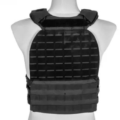 Alternative view of Kamizelka taktyczna typu plate carrier molle/laser-cut - czarna