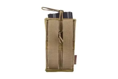 Pojedyncza ładownica Open Top na magazynek M4/M16 + pistoletowy - khaki - obrazek 2