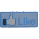 asgbox.pl - Naszywka 3D - Like