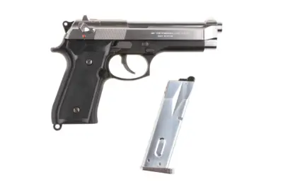 asgbox.pl - Replika pistoletu M92F Military Model (srebrny zamek)