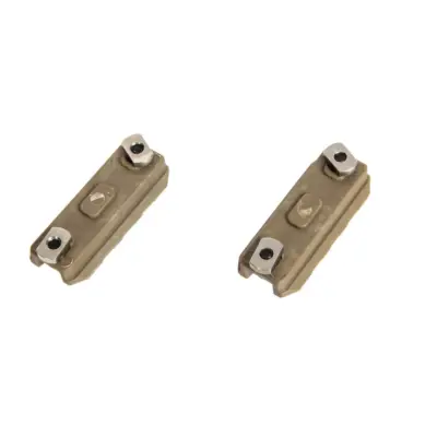 asgbox.pl - Polimerowa szyna M-LOK 2" (2 sztuki) - dark earth