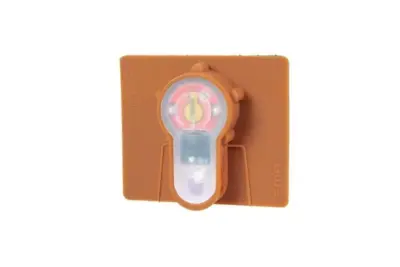 asgbox.pl - Marker elektroniczny Lightbuck V - pomarańczowy (czerwone światło)