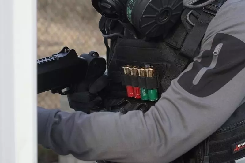 Ładownica Sticker do strzelb - oliwkowy OD-G-PRI-19-017445-00 asgbox.pl asgbox.pl - Ładownica Sticker do strzelb - oliwkowy