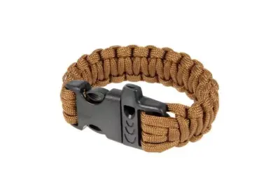 asgbox.pl - Bransoletka survivalowa (fastex) - khaki