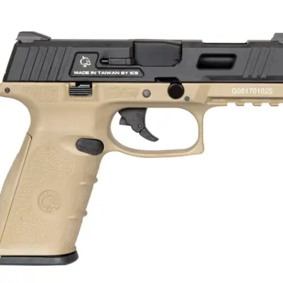 asgbox.pl - Replika pistoletu BLE-XFG - tan / czarny