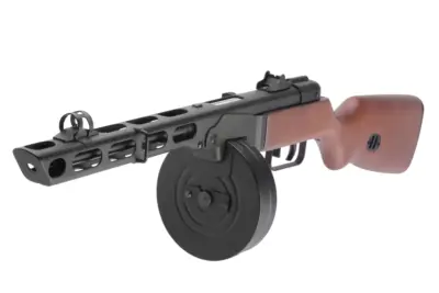 Replika pistoletu maszynowego PPSH - real wood - obrazek 2