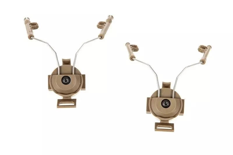 Zestaw 2 montaży do ochrony słuchu - tan UTT-21-024375-00 asgbox.pl asgbox.pl - Zestaw 2 montaży do ochrony słuchu - tan