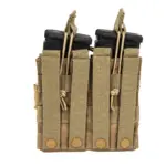 asgbox.pl - Podwójna ładownica na 4 magazynki typu M4/M16 - Coyote