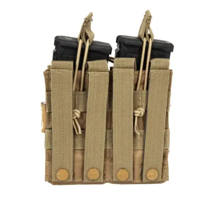 asgbox.pl - Podwójna ładownica na 4 magazynki typu M4/M16 - Coyote