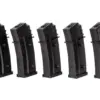 asgbox.pl - Zestaw 5 magazynków Mid-Cap na 120 kulek do replik G36
