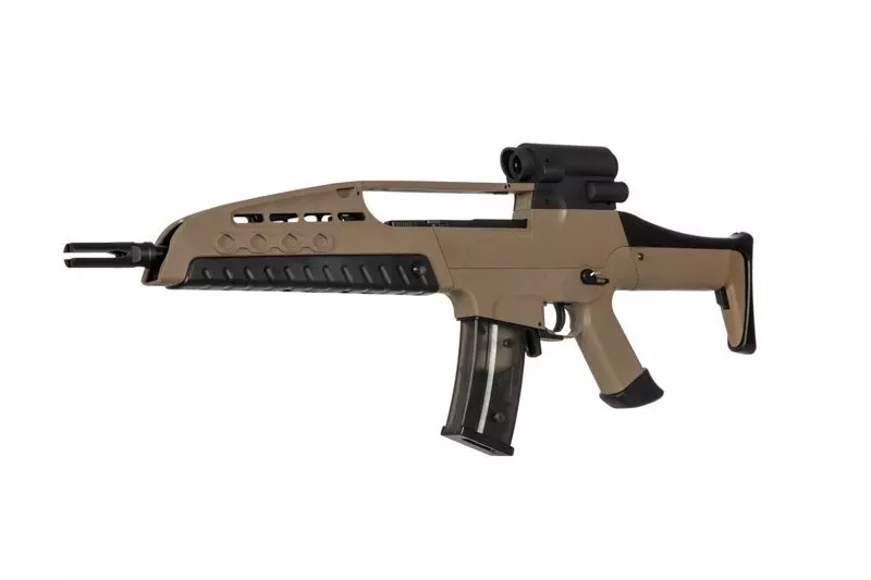 Replika karabinka SR8-2 - tan OD-G-SRC-01-027512-00 asgbox.pl asgbox.pl - Replika karabinka SR8-2 - tan