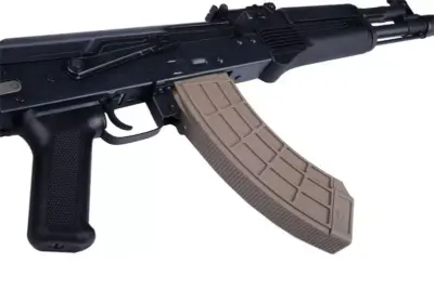 asgbox.pl - Magazynek US PALM mid-cap 150 kulek do replik typu AK - dark earth