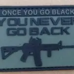 asgbox.pl - Naszywka 3D - You Never Go Back