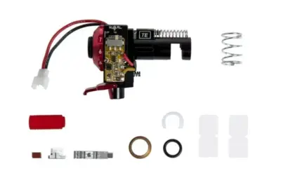 asgbox.pl - Rotacyjna komora hop-up CNC LED do replik M4/M16 - czarna
