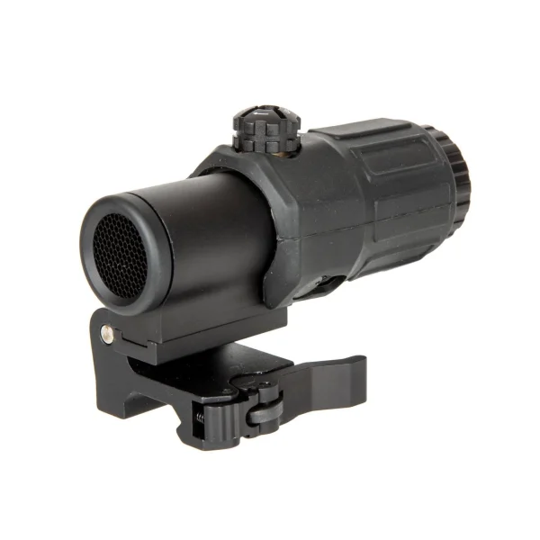 asgbox.pl - Powiększacz Magnifier 3x z osłoną Killflash - czarny