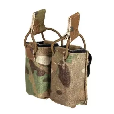 asgbox.pl - Podwójna ładownica pistoletowa do kamizelek szkieletowych - Multicam