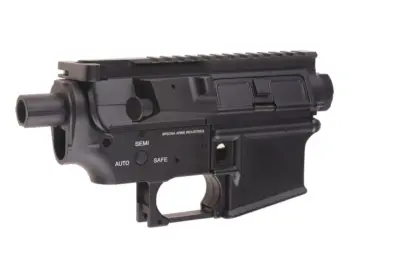 Metalowy korpus (MP129B) do replik typu M4 - Logo SA - obrazek 3