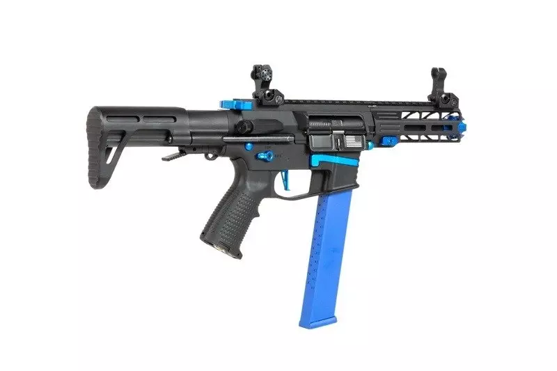 Replika pistoletu maszynowego Nemesis X9 - czarno-niebieska OD-G-CLA-01-026175-00 asgbox.pl asgbox.pl - Replika pistoletu maszynowego Nemesis X9 - czarno-niebieska